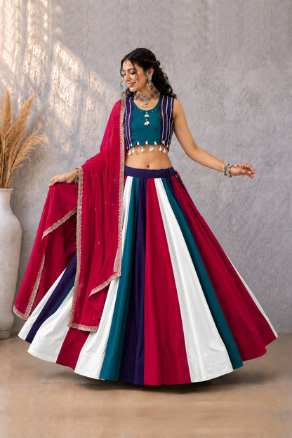 Navratri Special Cotton-Vinatge Concept
