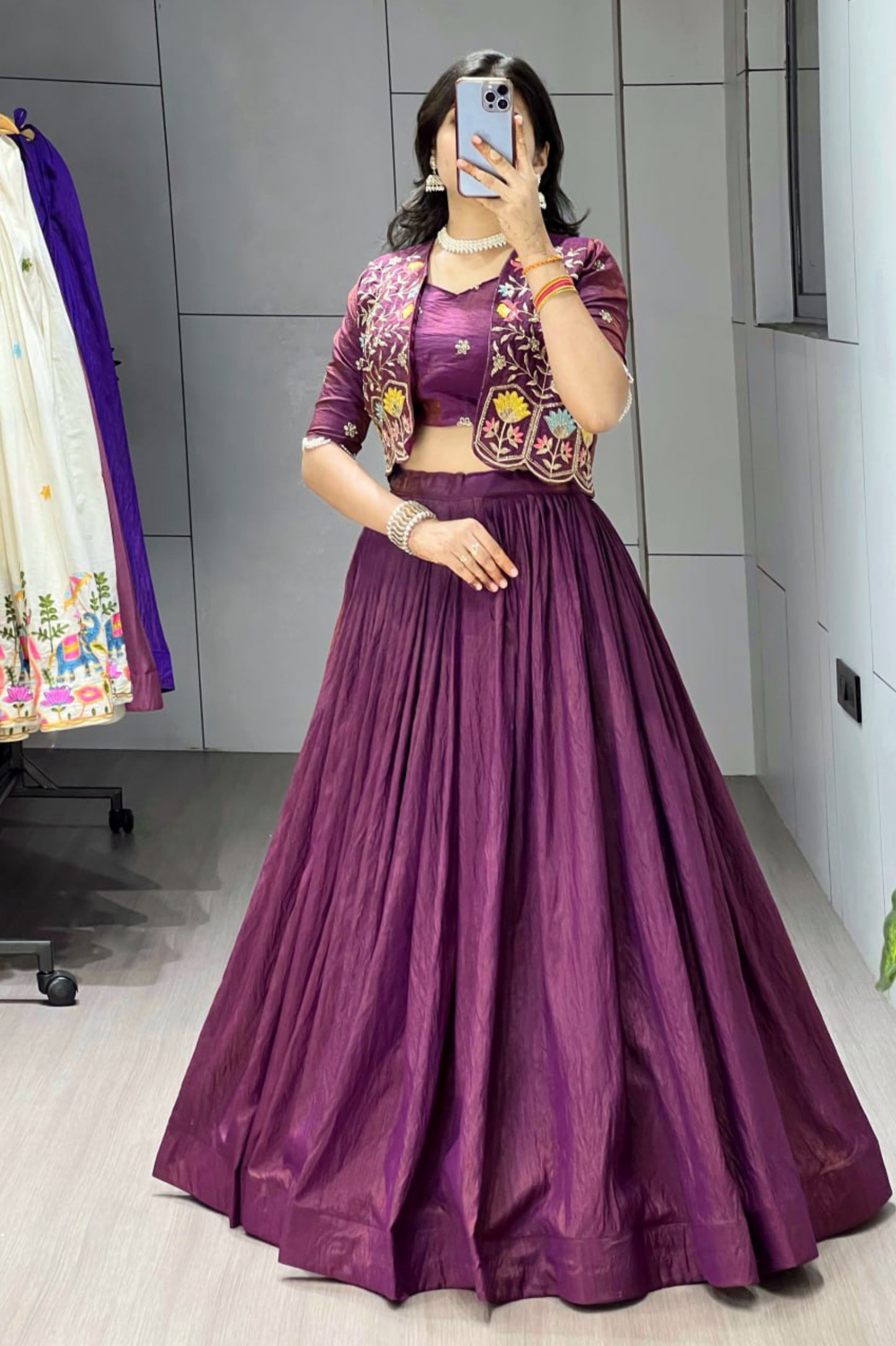 Embroidered Three Piece Sets