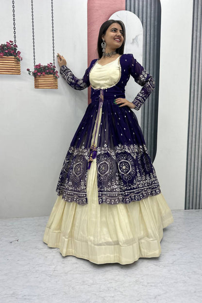 Indo Western Style Three Piece Set