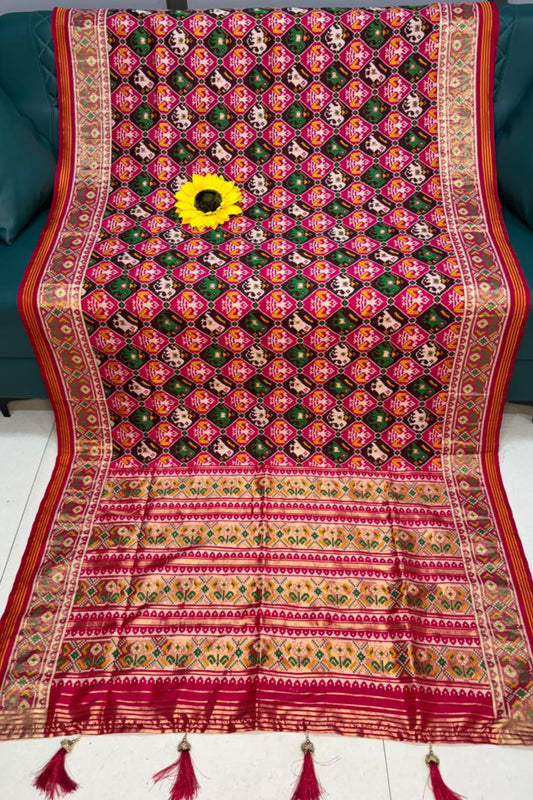 Soft Banarasi Silk Patola Saree