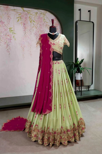 Aqua Royal Lehenga Choli