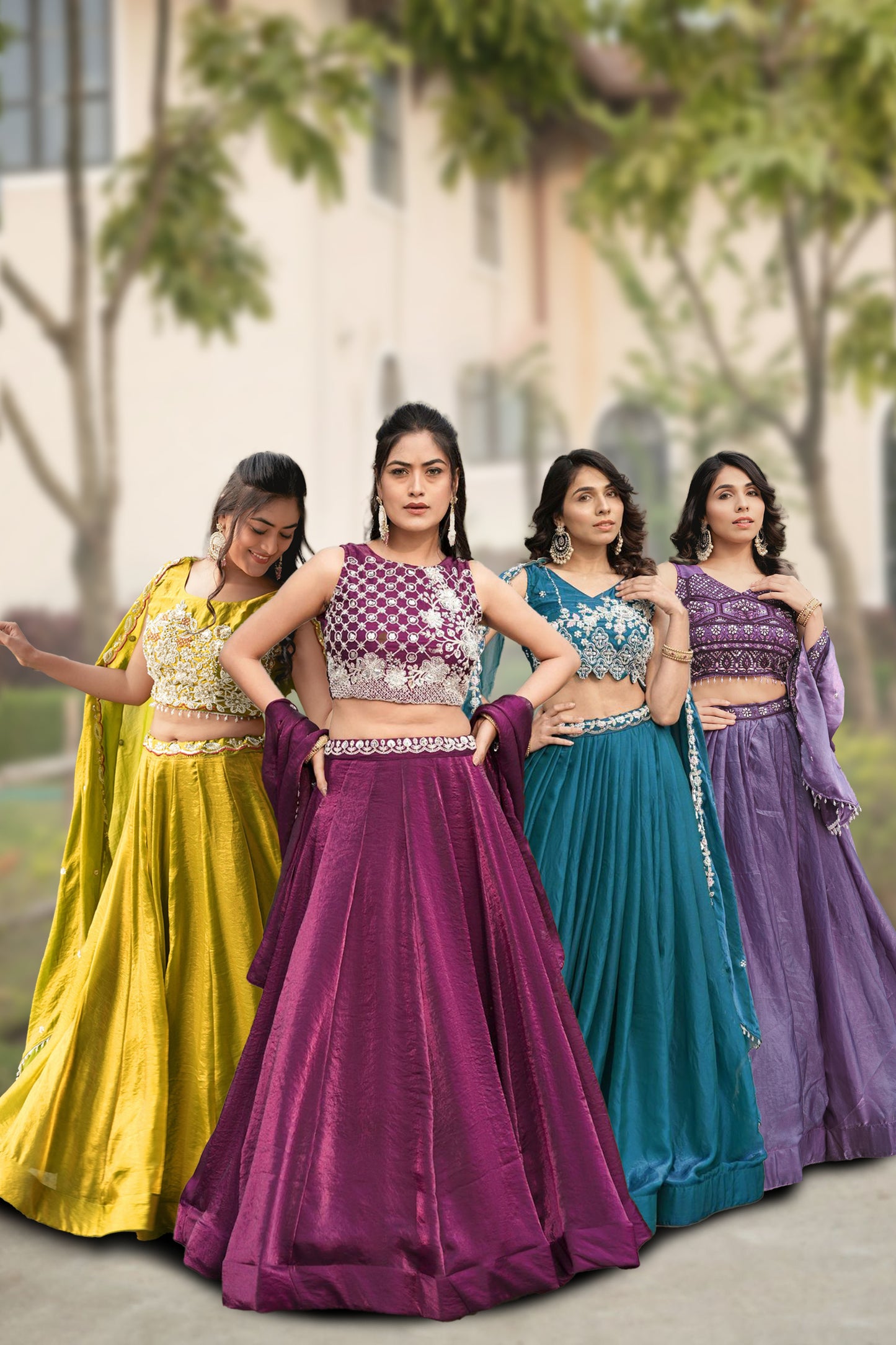 New Arrivals Fendy Silk Lehenga Choli Set