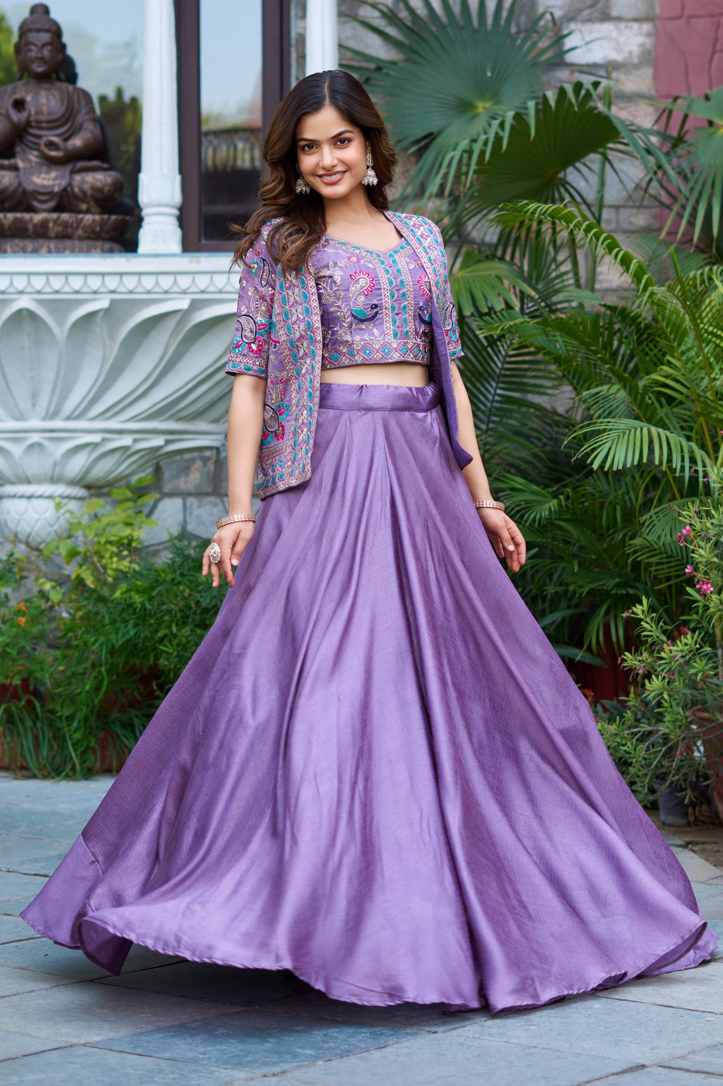 Indo Western Style Three Piece Set