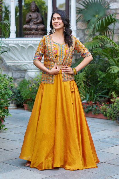 Indo Western Style Three Piece Set