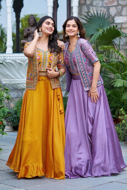 Indo Western Style Three Piece Set