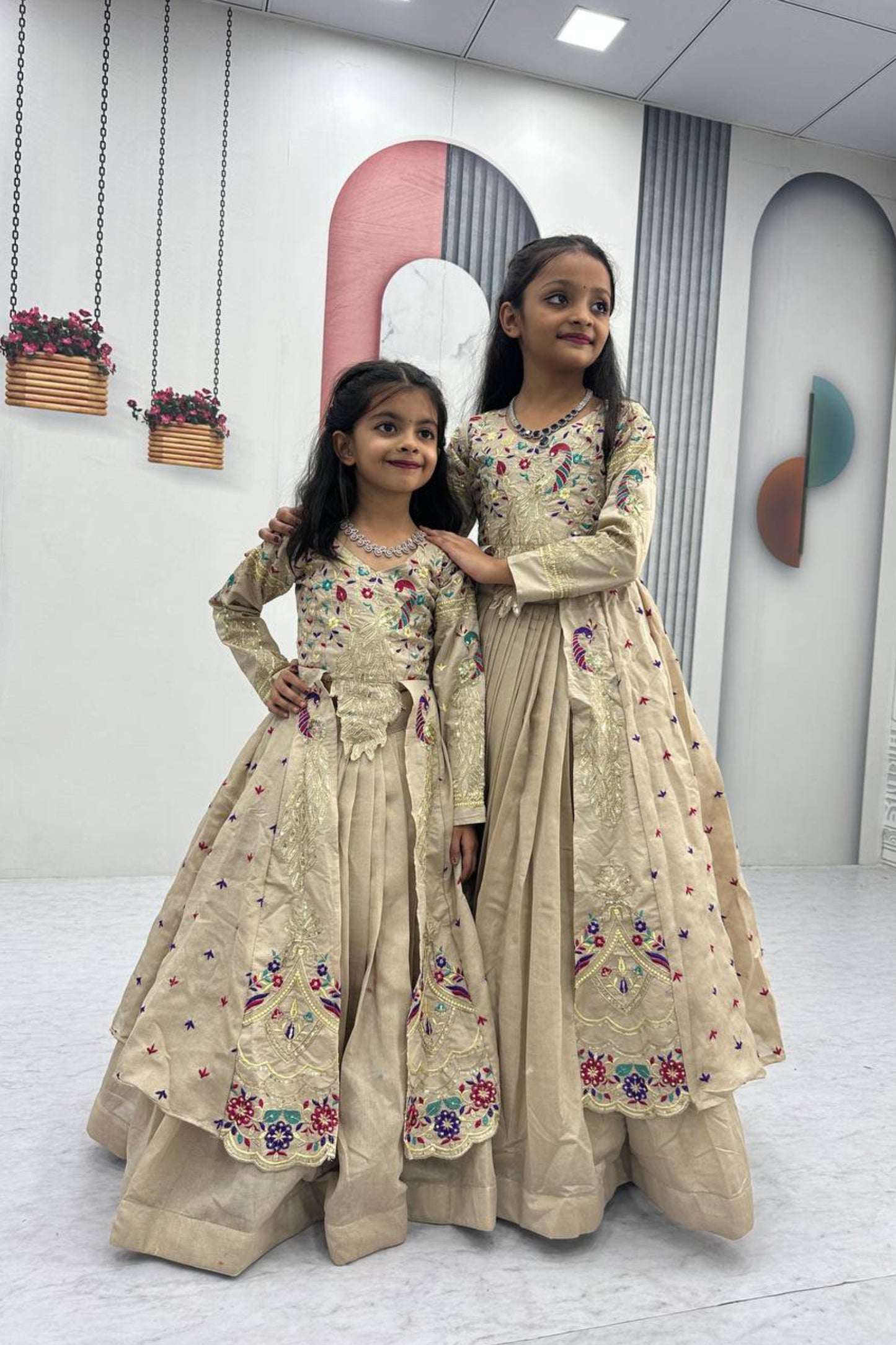 Long Top with Lehenga Set