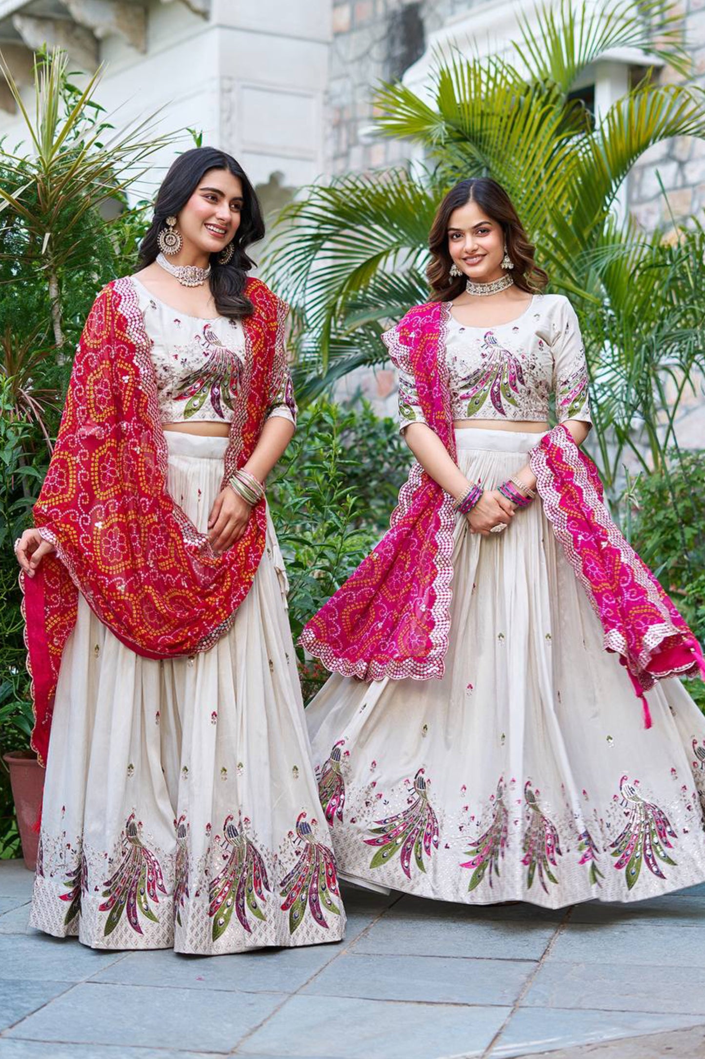 Tissue Silk Chaniya Choli