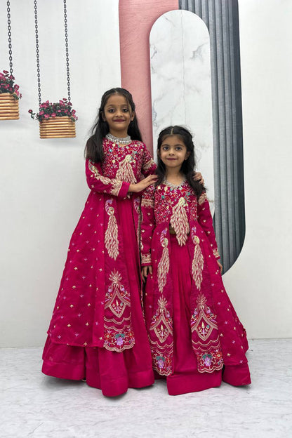 Long Top with Lehenga Set