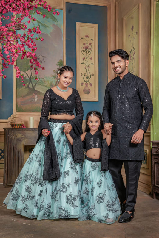 Sky Flower Family Outfit