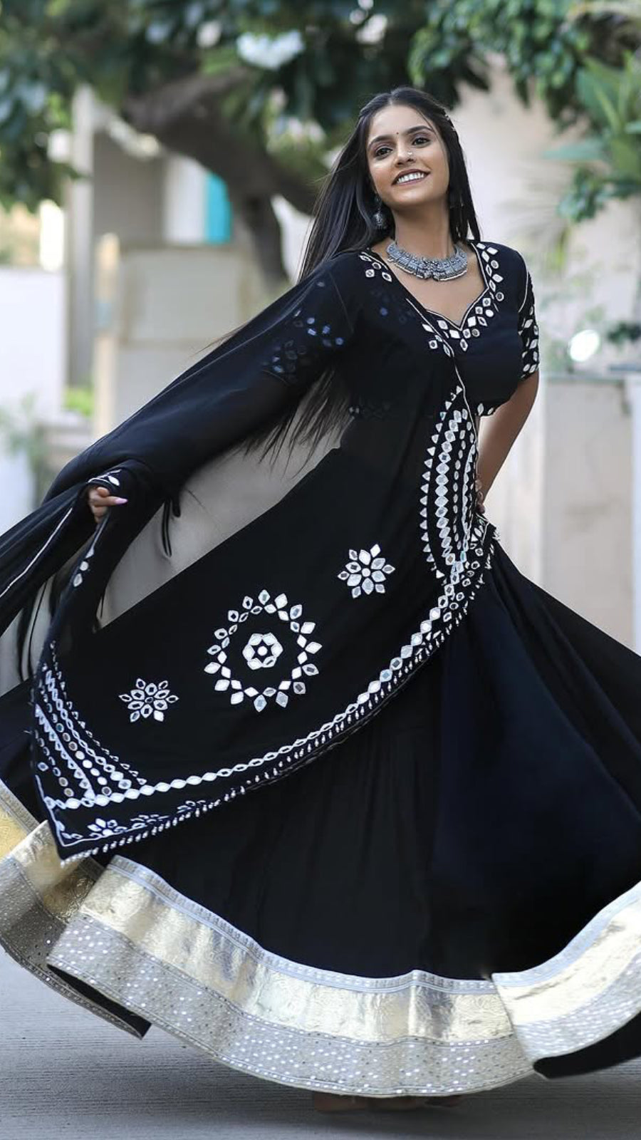 Garba Special Black Chaniya Choli | Navratri Collection