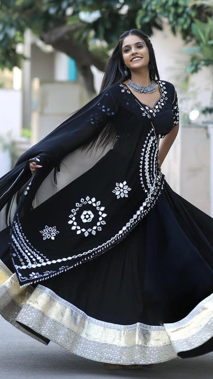 Garba Special Black Chaniya Choli | Navratri Collection