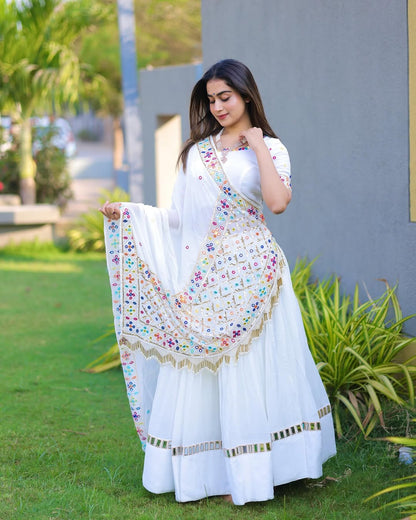 Traditional Mirror Work Choli