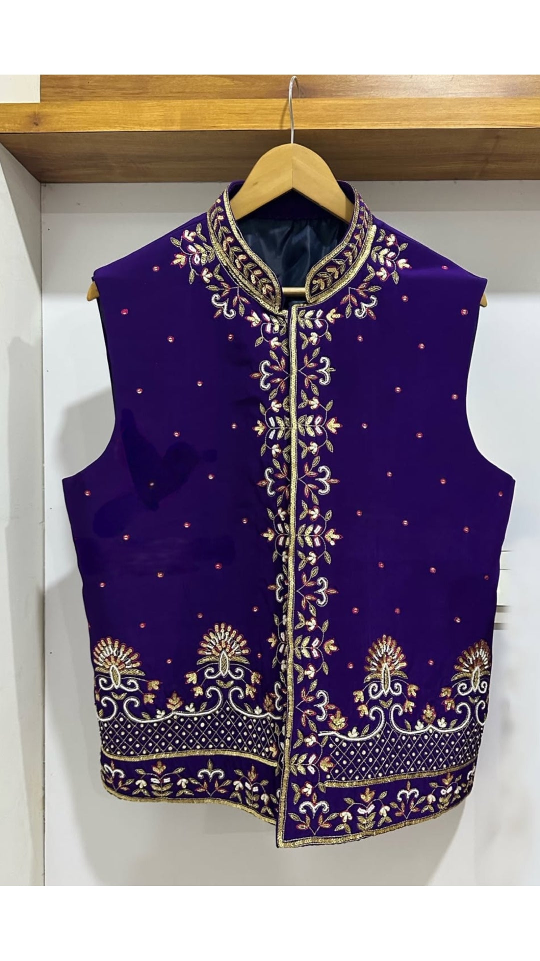 Royal Purple & Rani Pink Couple Lehenga Set