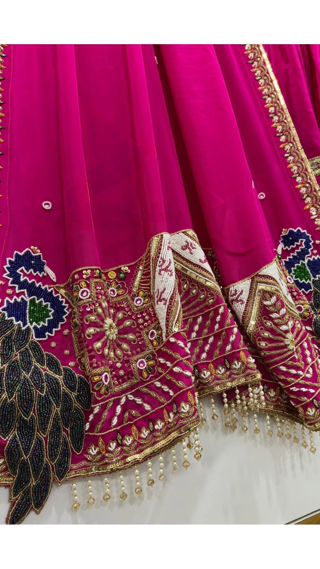 Royal Rani Pink Chaniya Choli With Heavy Dupatta (Wedding Special)