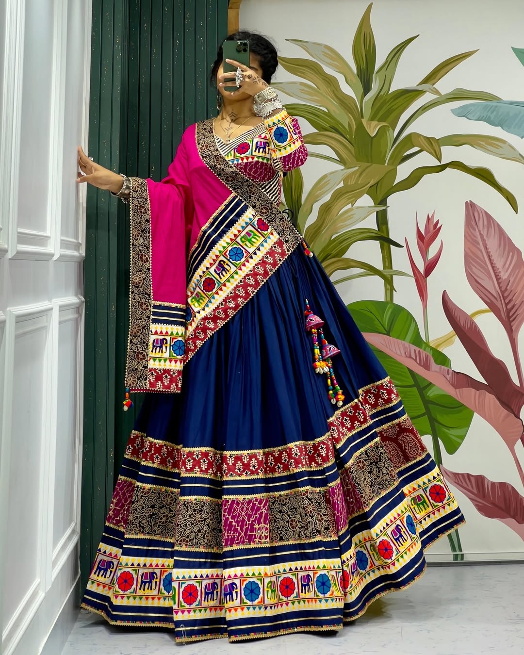 Navratri 2K26 – “RangRaaj Kutchi Royale -Blue"