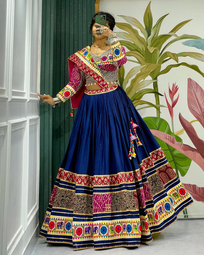Navratri 2K26 – “RangRaaj Kutchi Royale -Blue"