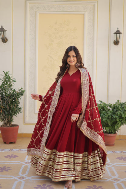 PREMIUM DESIGNER READYMADE GOWN