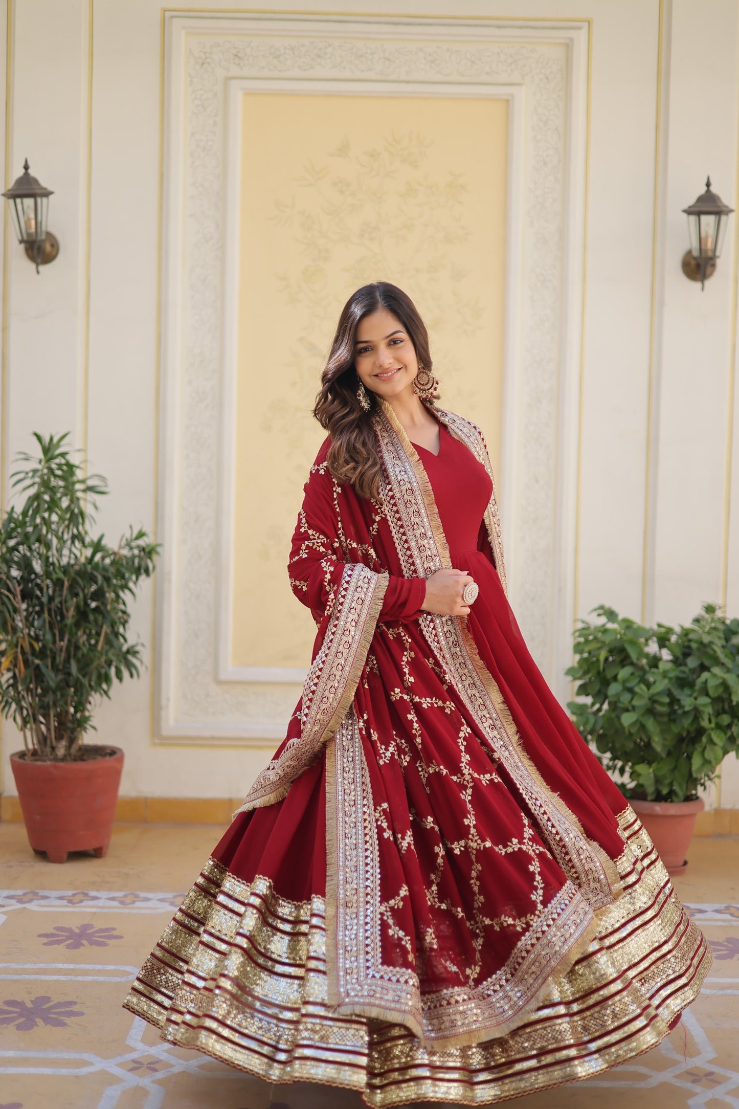 PREMIUM DESIGNER READYMADE GOWN