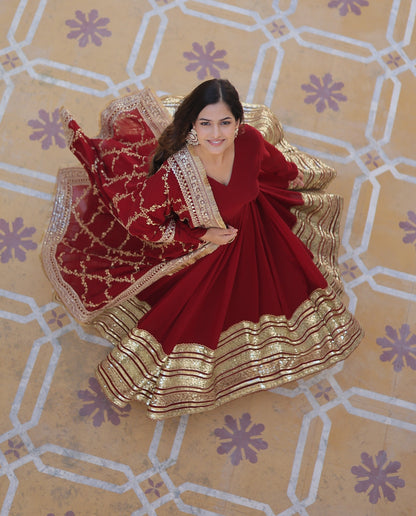 PREMIUM DESIGNER READYMADE GOWN
