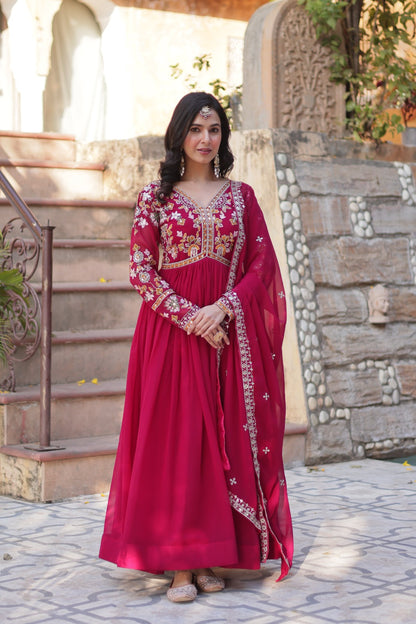 Beautiful Gown Dupatta Set