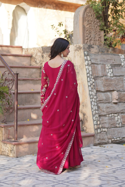 Beautiful Gown Dupatta Set
