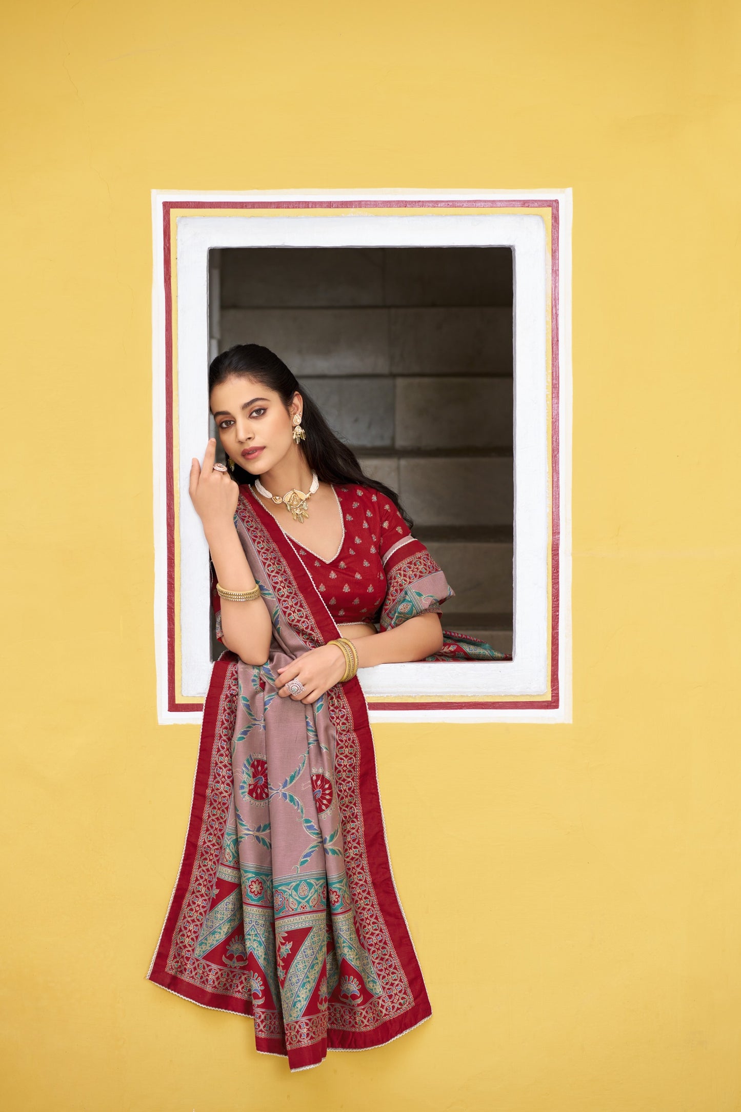 Tasar Silk Lehenga Choli