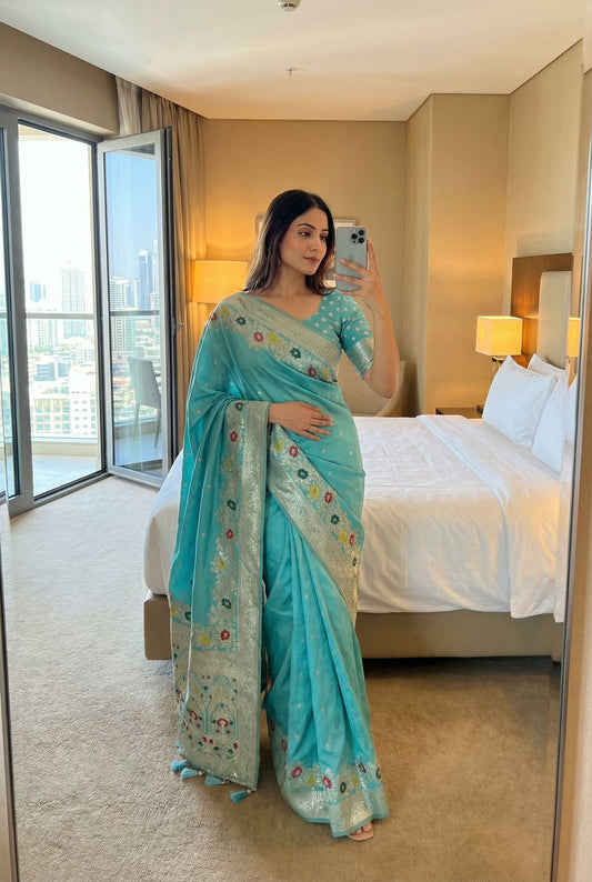 Soft Dolla silk Gala Saree