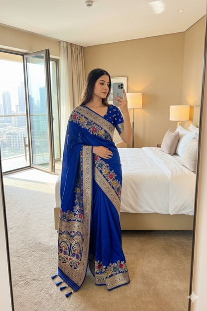Soft Dolla silk Gala Saree