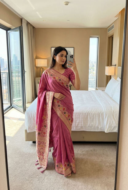 Soft Dolla silk Gala Saree