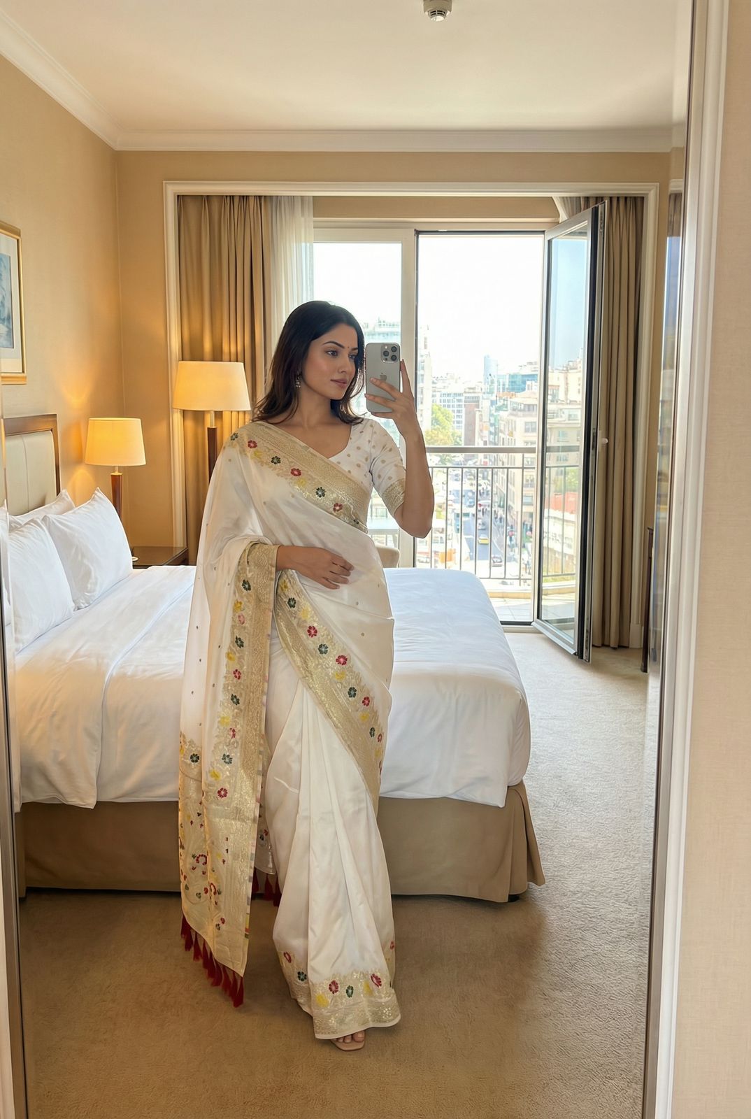 Soft Dolla silk Gala Saree