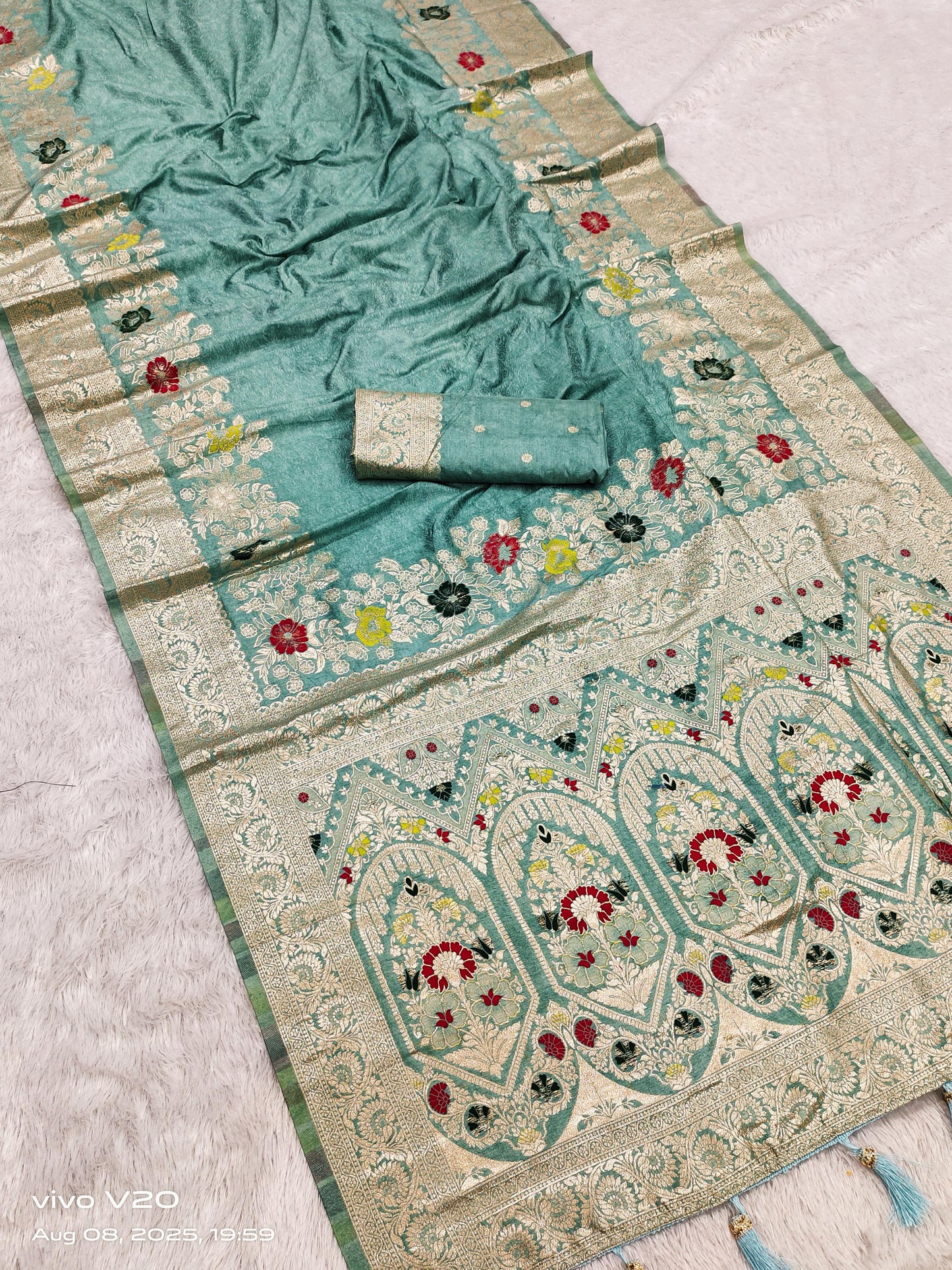 Soft Dolla silk Gala Saree