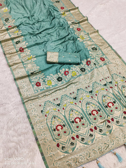 Soft Dolla silk Gala Saree