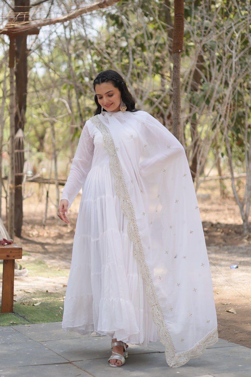 Desirable Women's Fully Flaired Gown