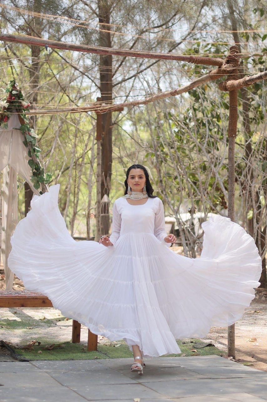 Desirable Women's Fully Flaired Gown