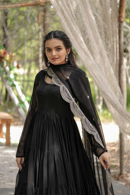 Desirable Women's Fully Flaired Gown