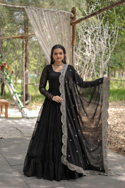 Desirable Women's Fully Flaired Gown