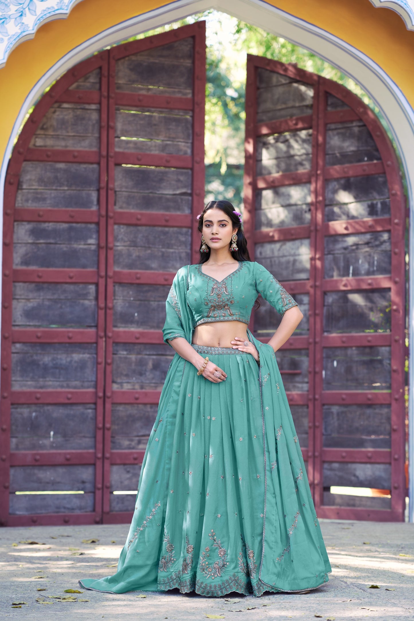 Aqua Royal Lehenga Choli