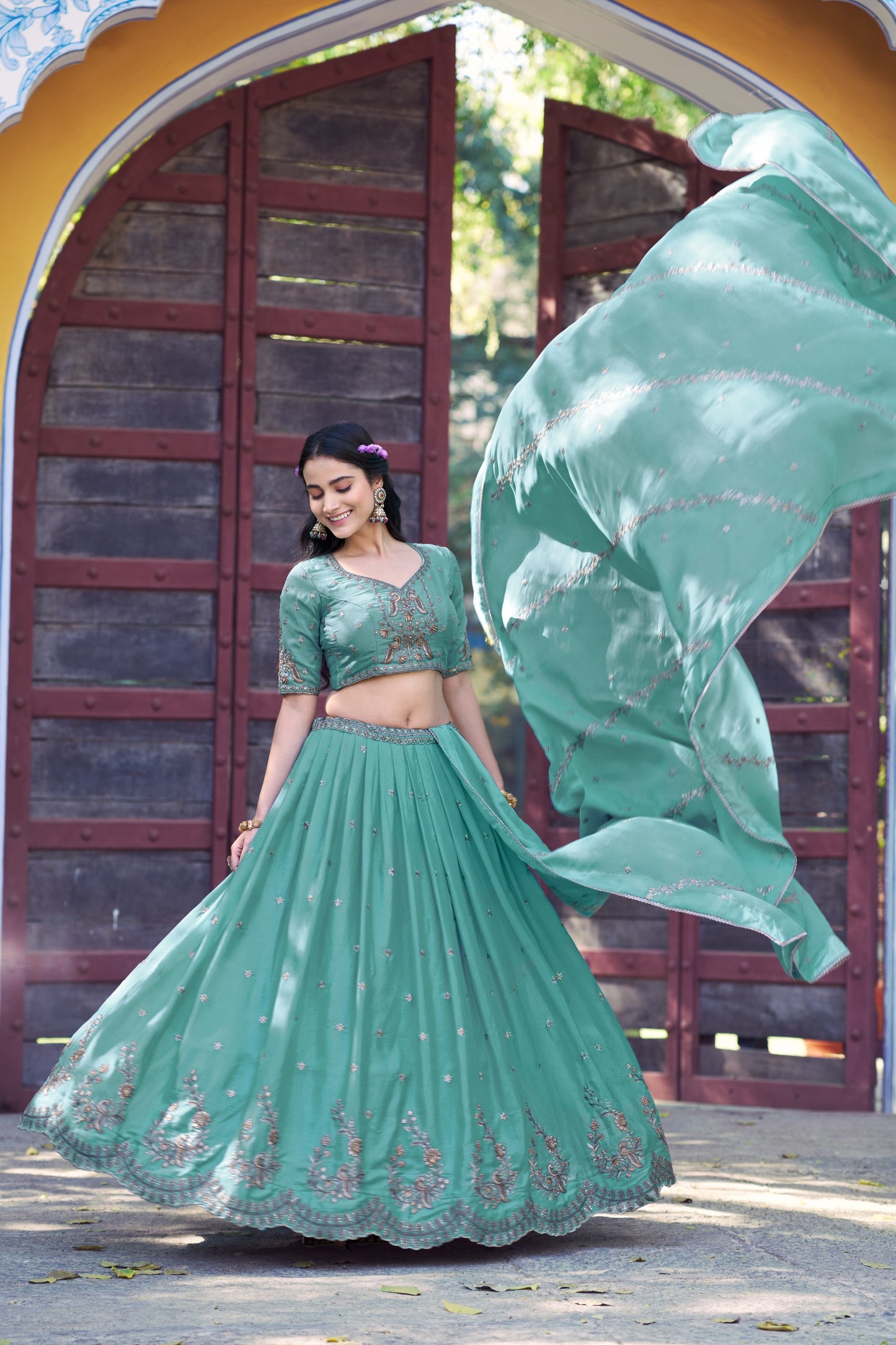 Aqua Royal Lehenga Choli