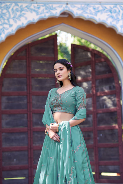 Aqua Royal Lehenga Choli