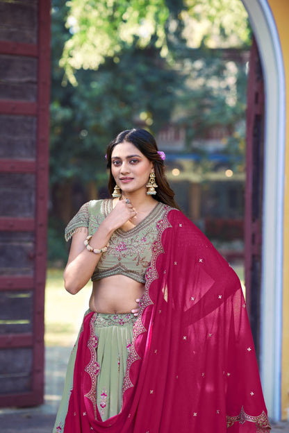 Aqua Royal Lehenga Choli
