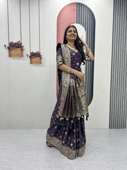 Silk Readymade Patli Saree