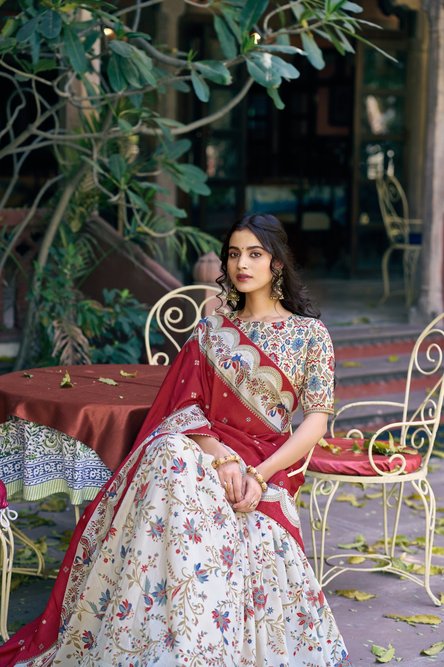 Soft Tasar Silk Lehenga