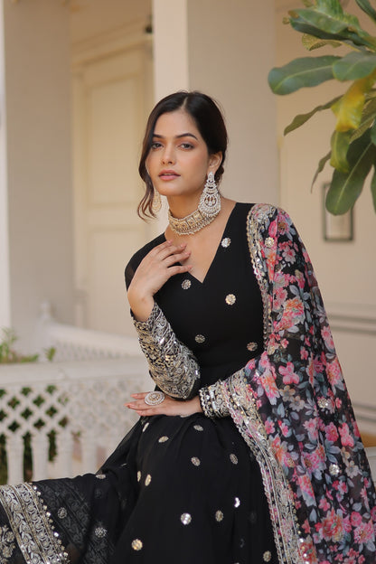 Premium Gown with Dupatta Set