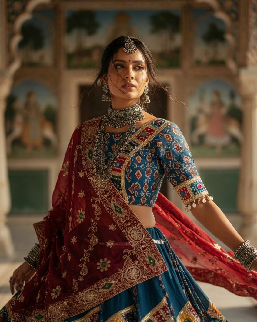Royal Tradition Meets Modern Twirl | Navratri