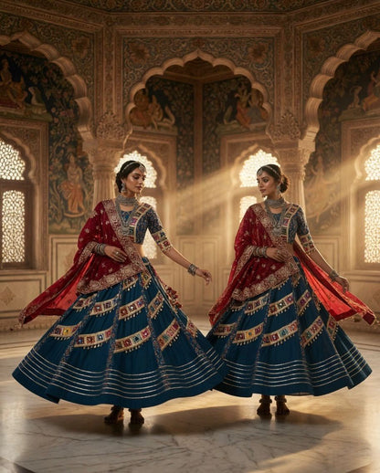 Royal Tradition Meets Modern Twirl | Navratri