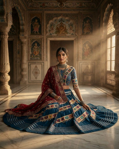 Royal Tradition Meets Modern Twirl | Navratri