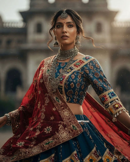 Royal Tradition Meets Modern Twirl | Navratri