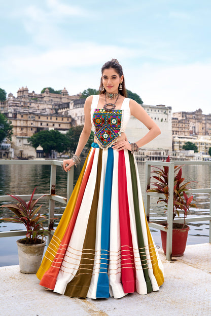 Pure Reyon Navratri Co-ord Set