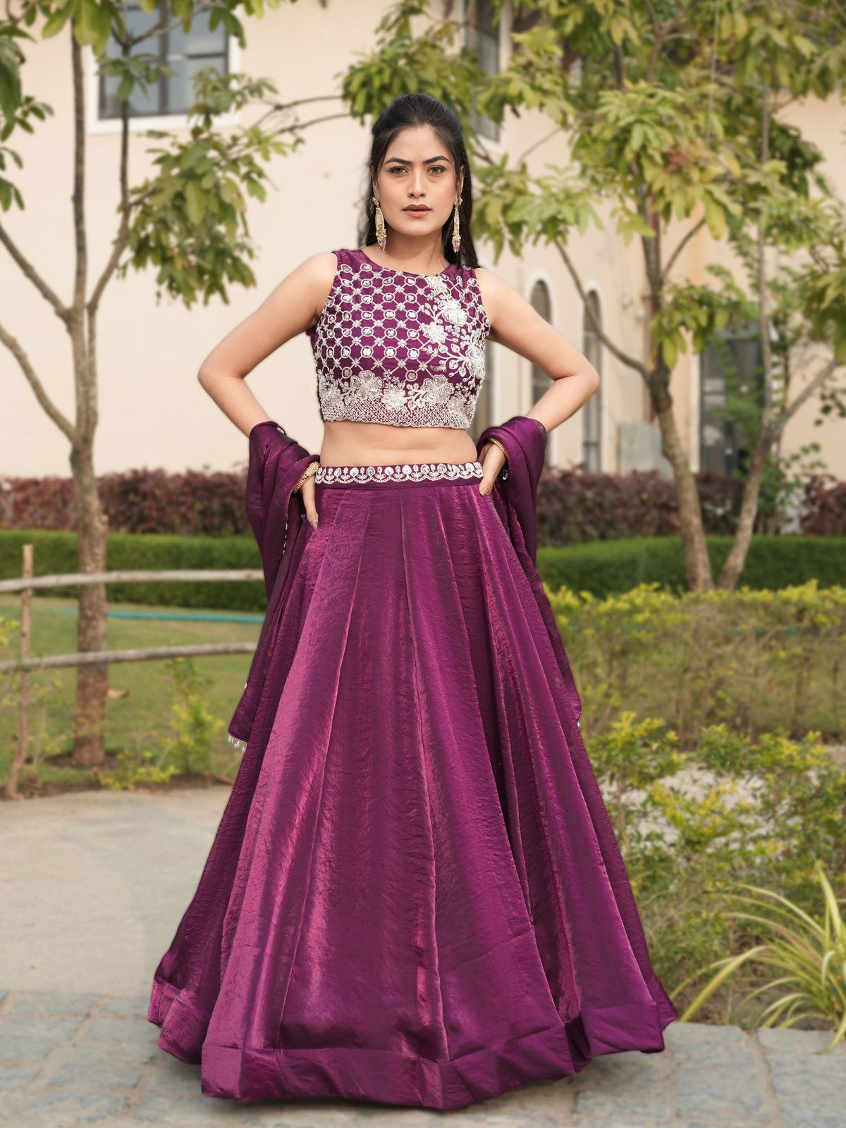 New Arrivals Fendy Silk Lehenga Choli Set