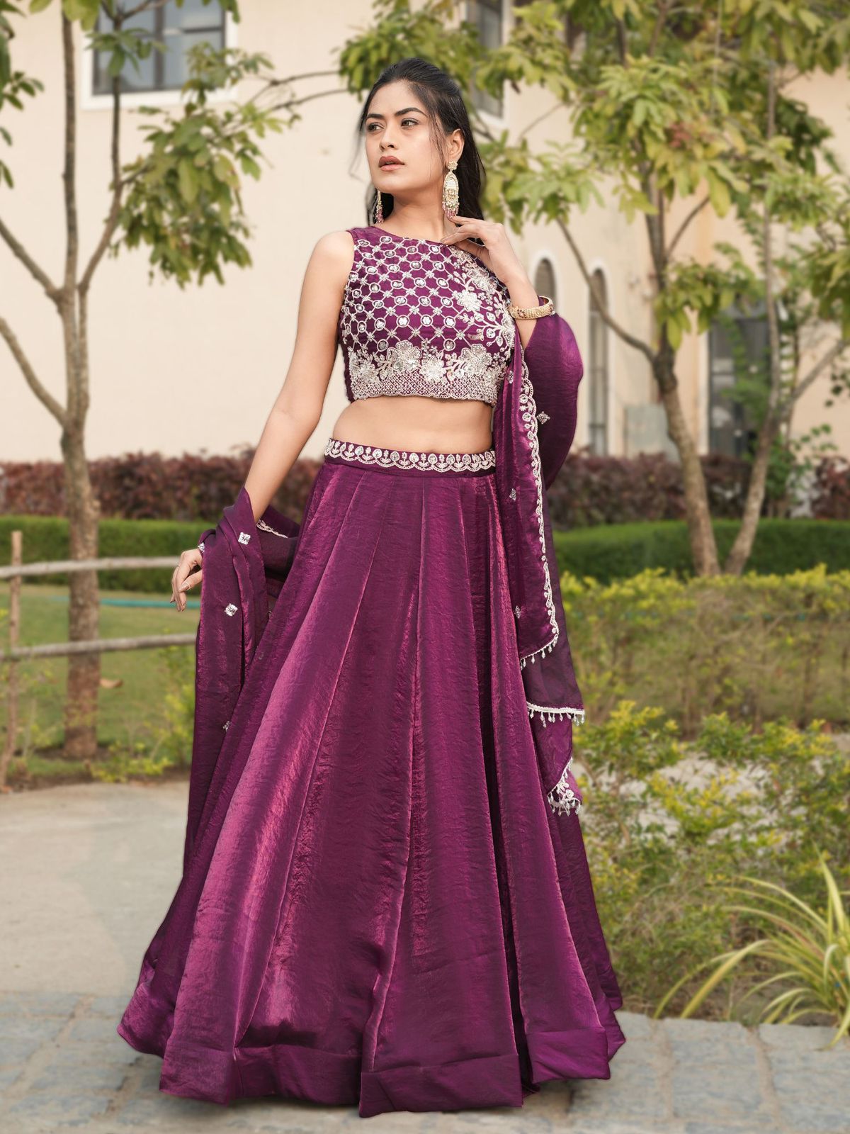 New Arrivals Fendy Silk Lehenga Choli Set